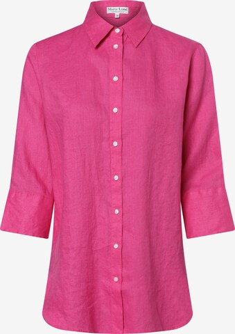 Marie Lund Blouse ' Rihab ' in Pink: front