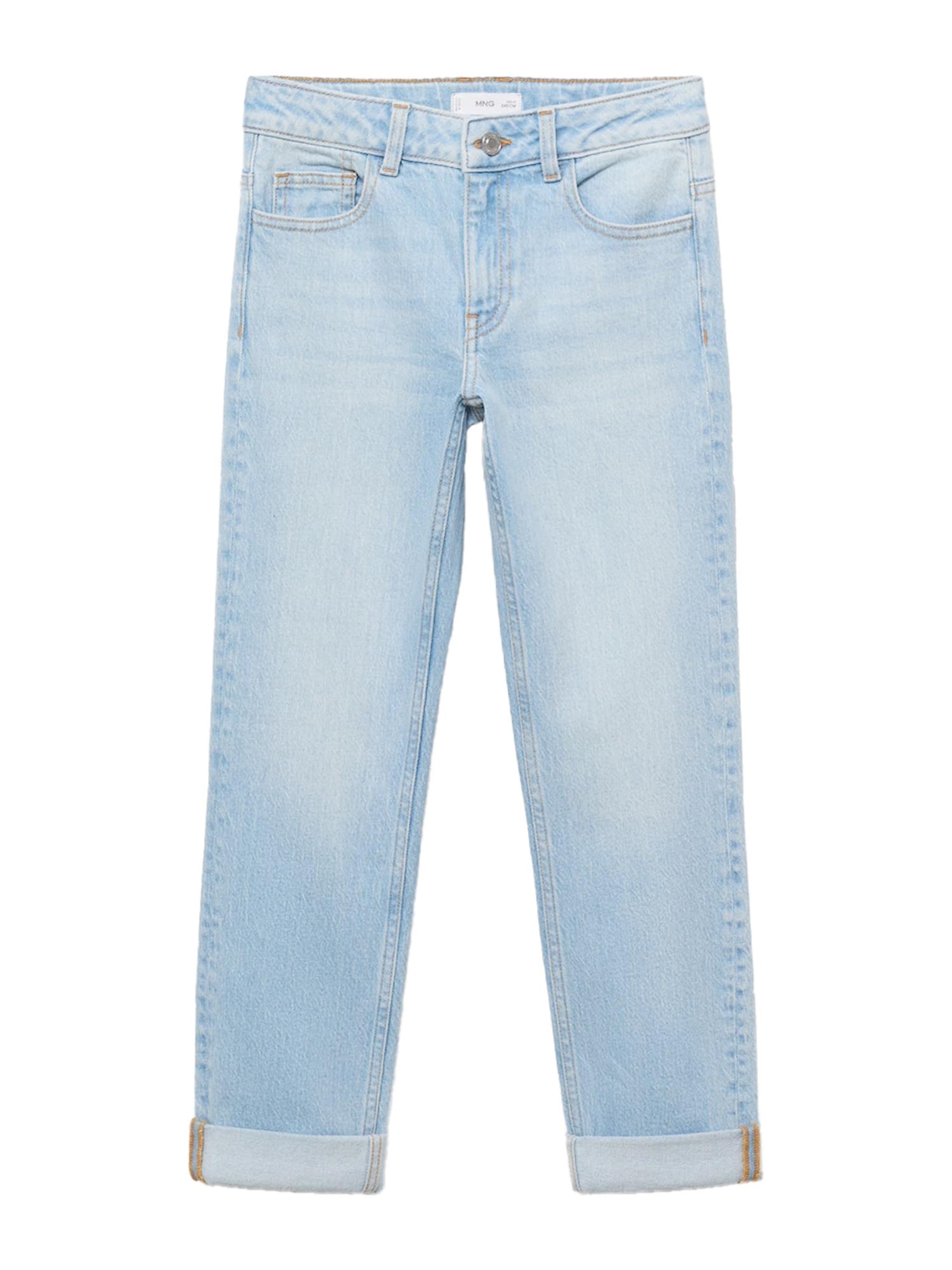 MANGO KIDS Normalny krój Jeansy w kolorze niebieski: przód