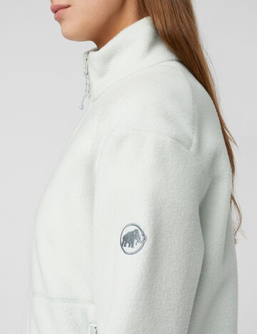MAMMUT Funktionsfleecejacke in Weiß