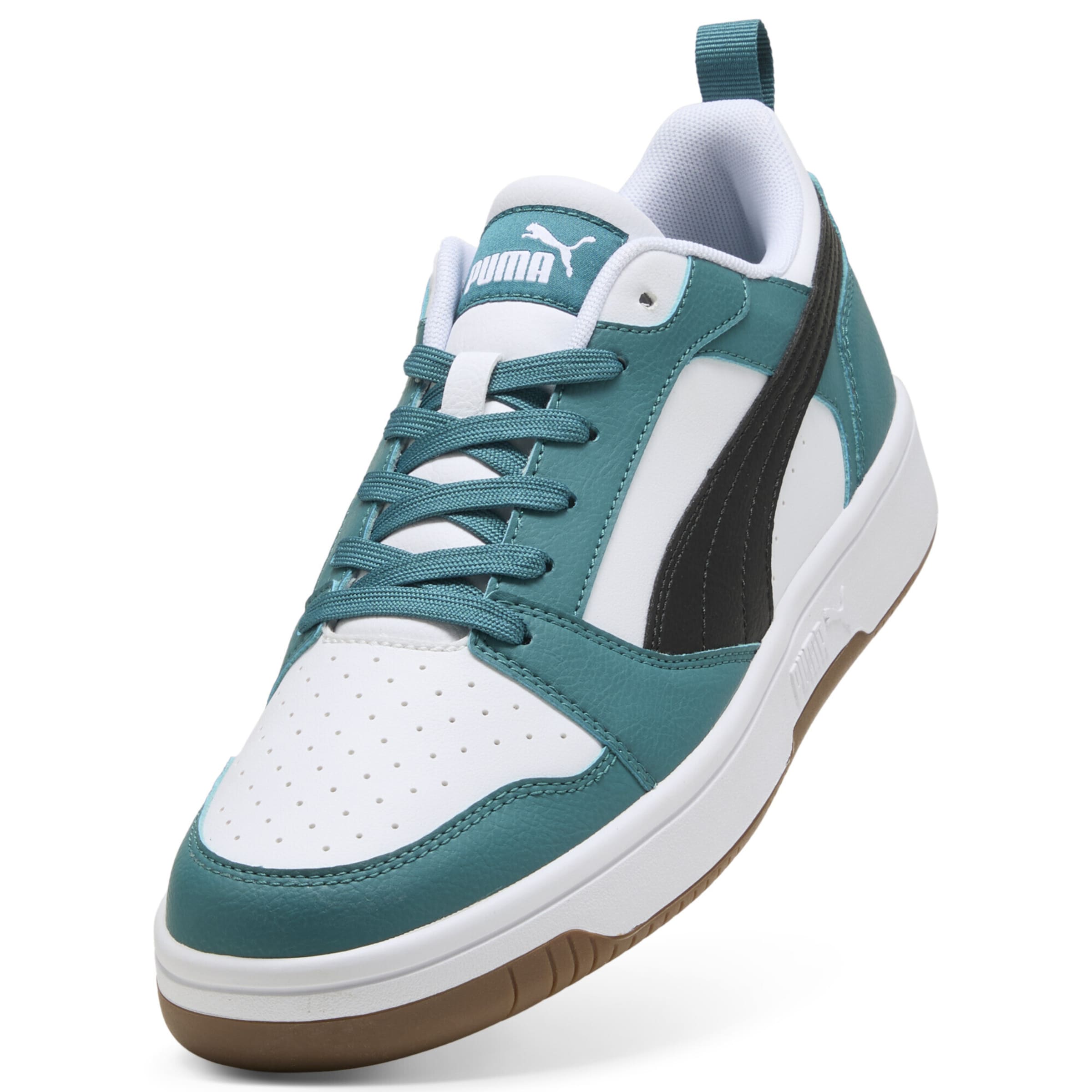 PUMA Sneakers laag 'Rebound V6' in Groen: voorkant