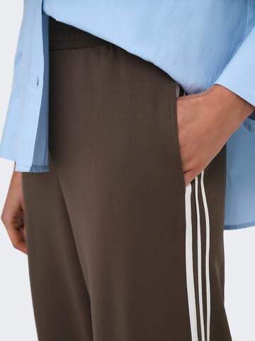 ONLY Baggy Broek 'Cayla' in Bruin: voorkant