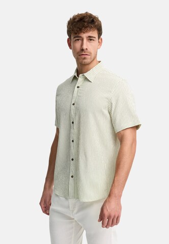 INDICODE JEANS Regular fit Button Up Shirt ' Bimler ' in Green