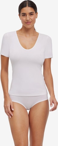 FALKE Undershirt in White: front