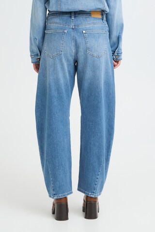 Pulz Loosefit Jeans 'ANNI' in Blau