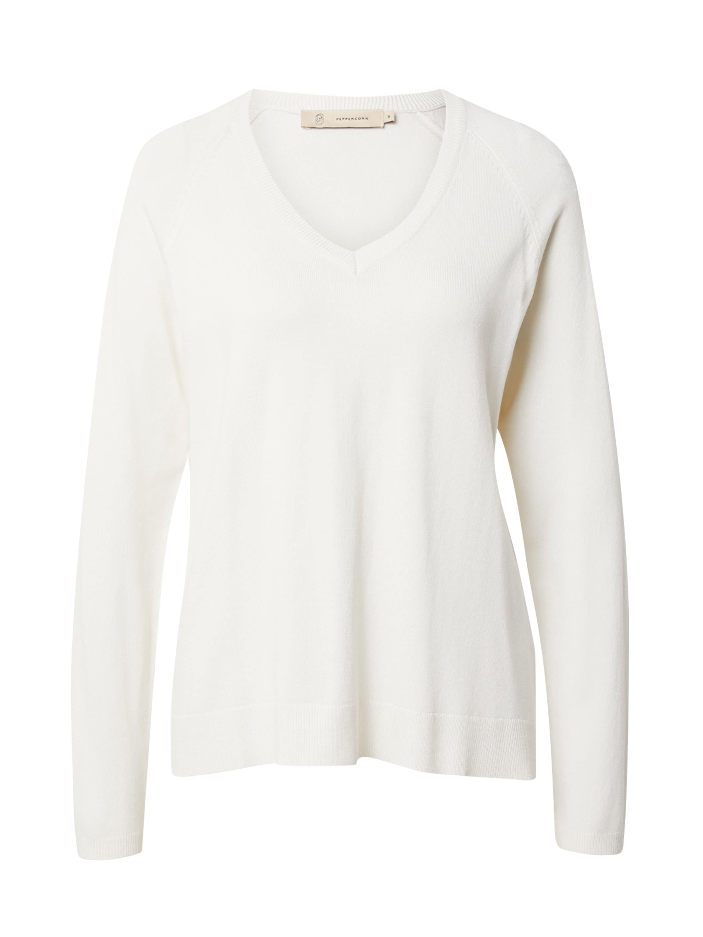 Pull-over 'Tana' Peppercorn en blanc : devant