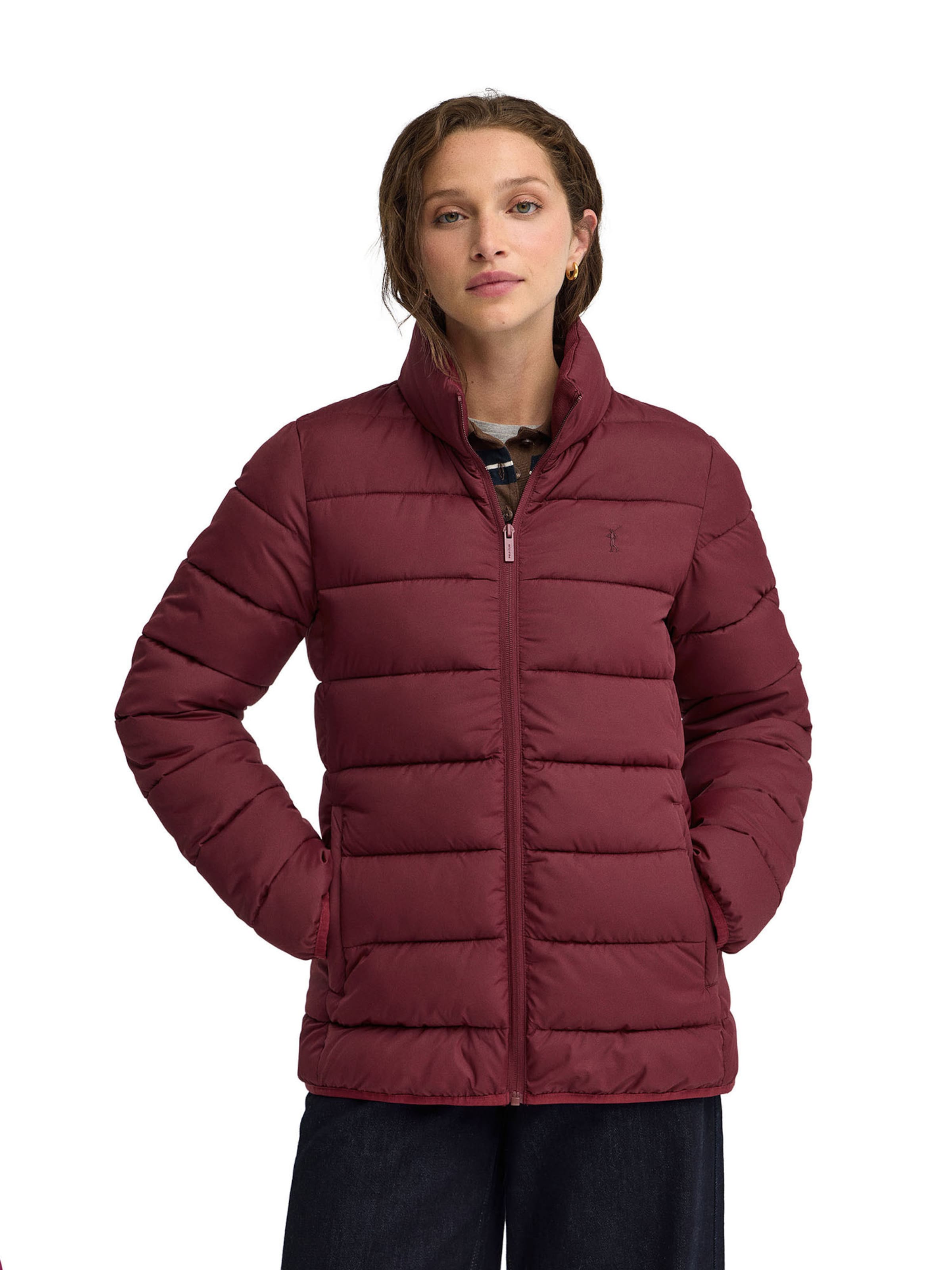 Polo Club Performance Jacket in Red: front
