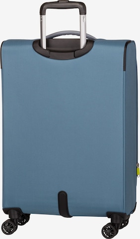 American Tourister Cart 'Pulsonic Spinner 68 EXP' in Blue