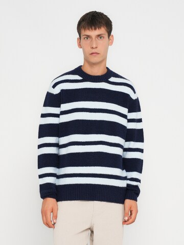 JACK & JONES Pullover 'JORYORK OLLIE' in Blau: Vorderseite