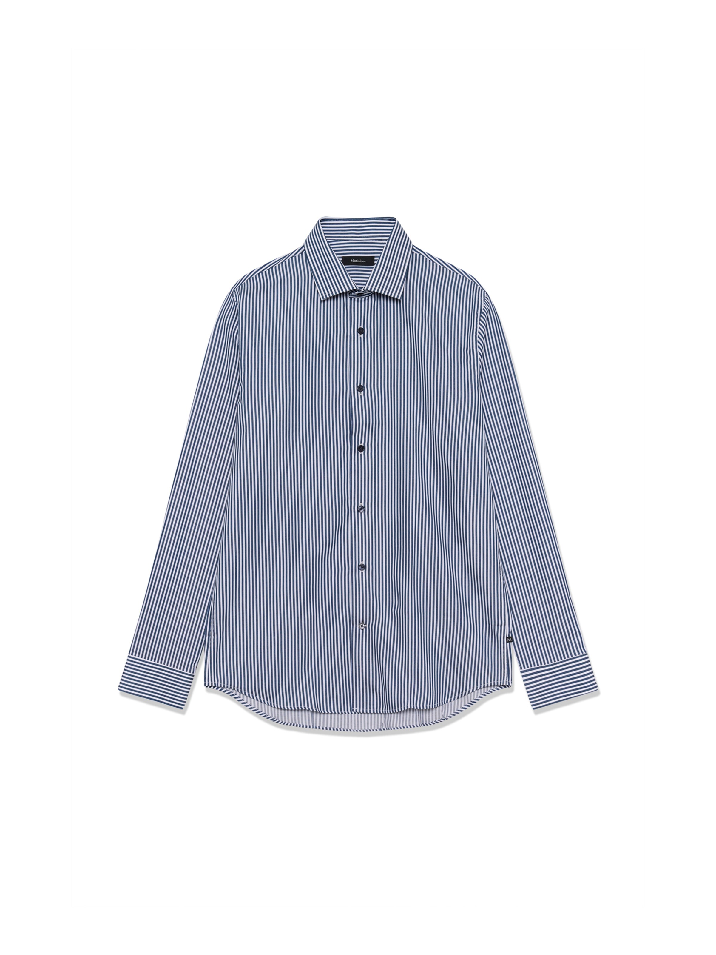 Matinique Klasický střih Košile 'MATrostol' – modrá: přední strana