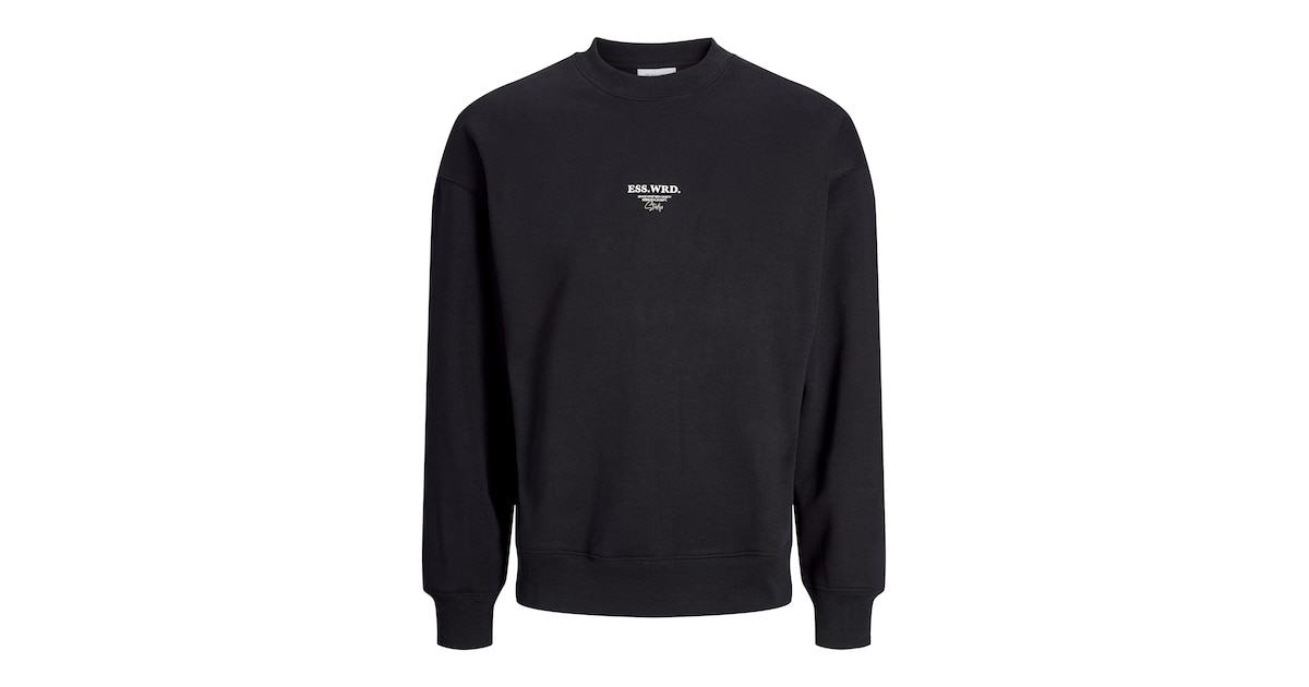Jack & Jones JJEURBAN Edge Sweat Hood NOOS, zwart, M Jack & Jones JJEURBAN Edge Sweat Hood NOOS, zwart, M