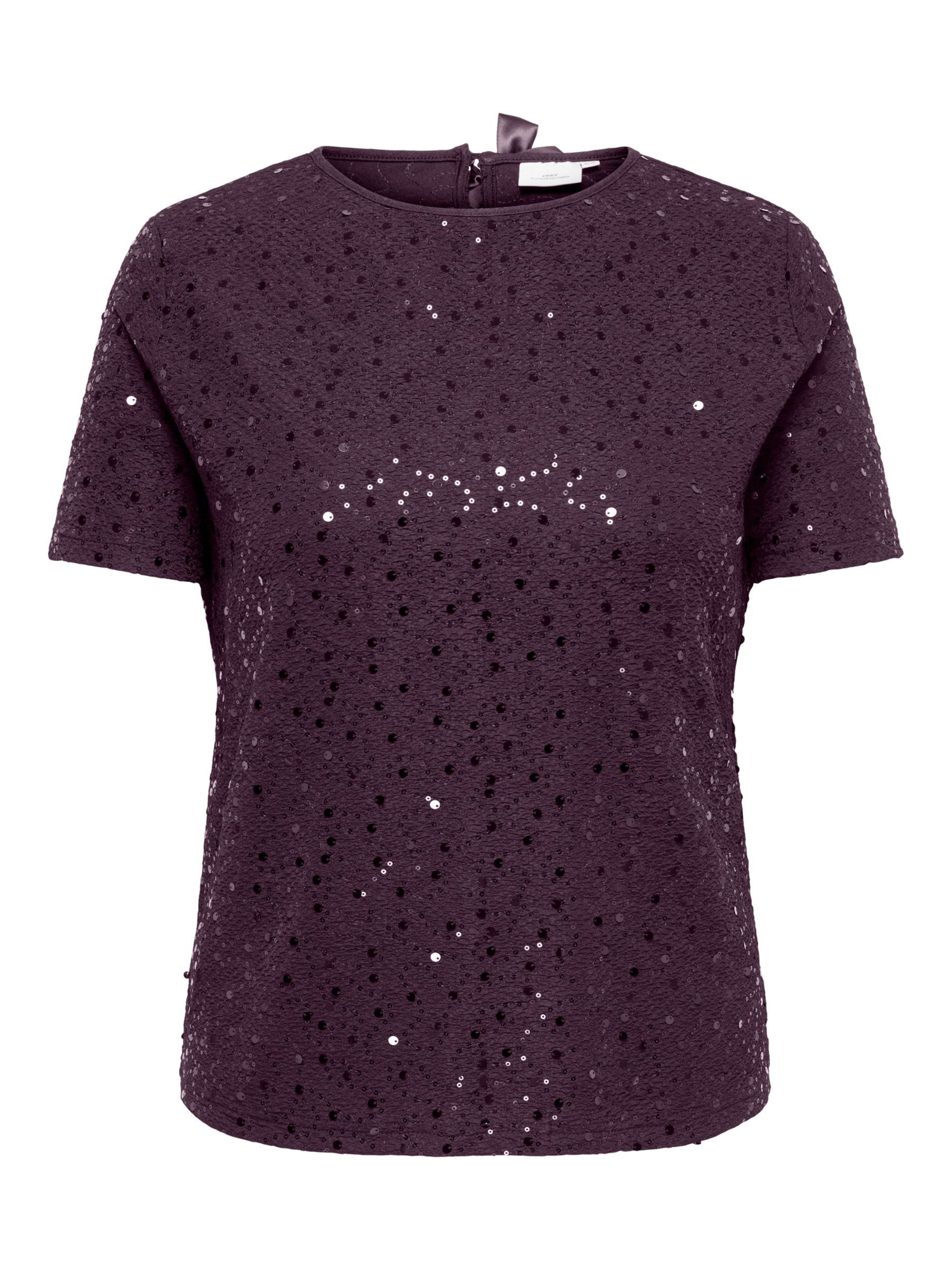 ONLY Carmakoma - Blusa 'CARWHAM' en rojo: frente