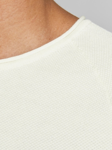 JACK & JONES Regular fit Sweater 'Hill' in White