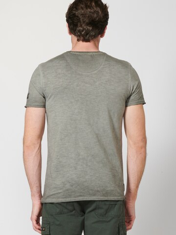 KOROSHI T-Shirt in Grau