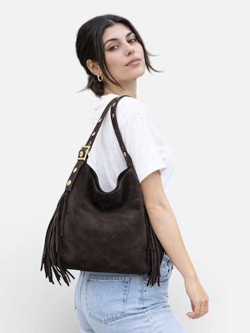 Cheval Firenze Schoudertas 'Rose' in Bruin