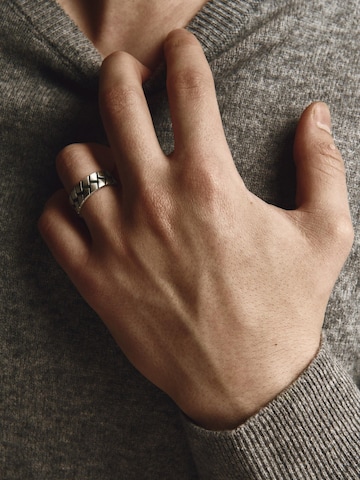 REYTEL - Anillo 'ROUTE' en plata