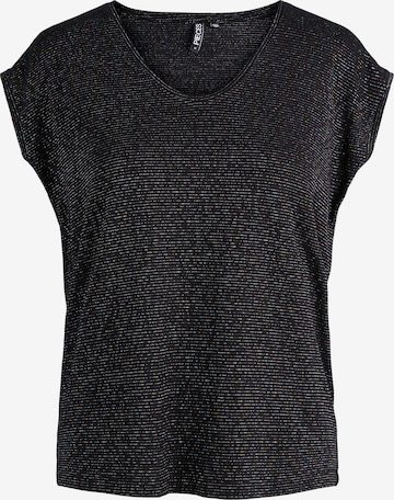 PIECES - Camiseta 'Billo' en negro: frente