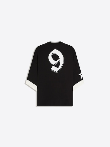 Bershka Tričko - Čierna