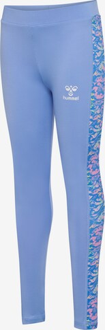 Coupe slim Pantalon de sport 'SANNE ' Hummel en bleu