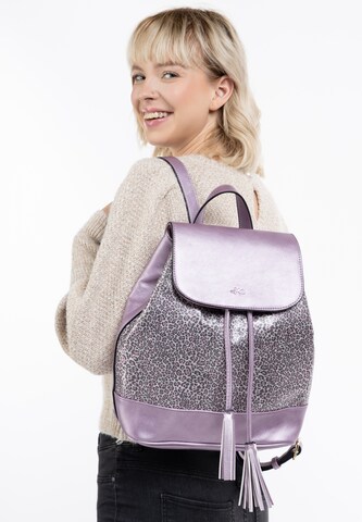 MYMO Backpack 'Blonda' in Purple