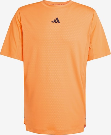 ADIDAS PERFORMANCE Toiminnallinen paita 'D4T POWER' värissä oranssi: etupuoli