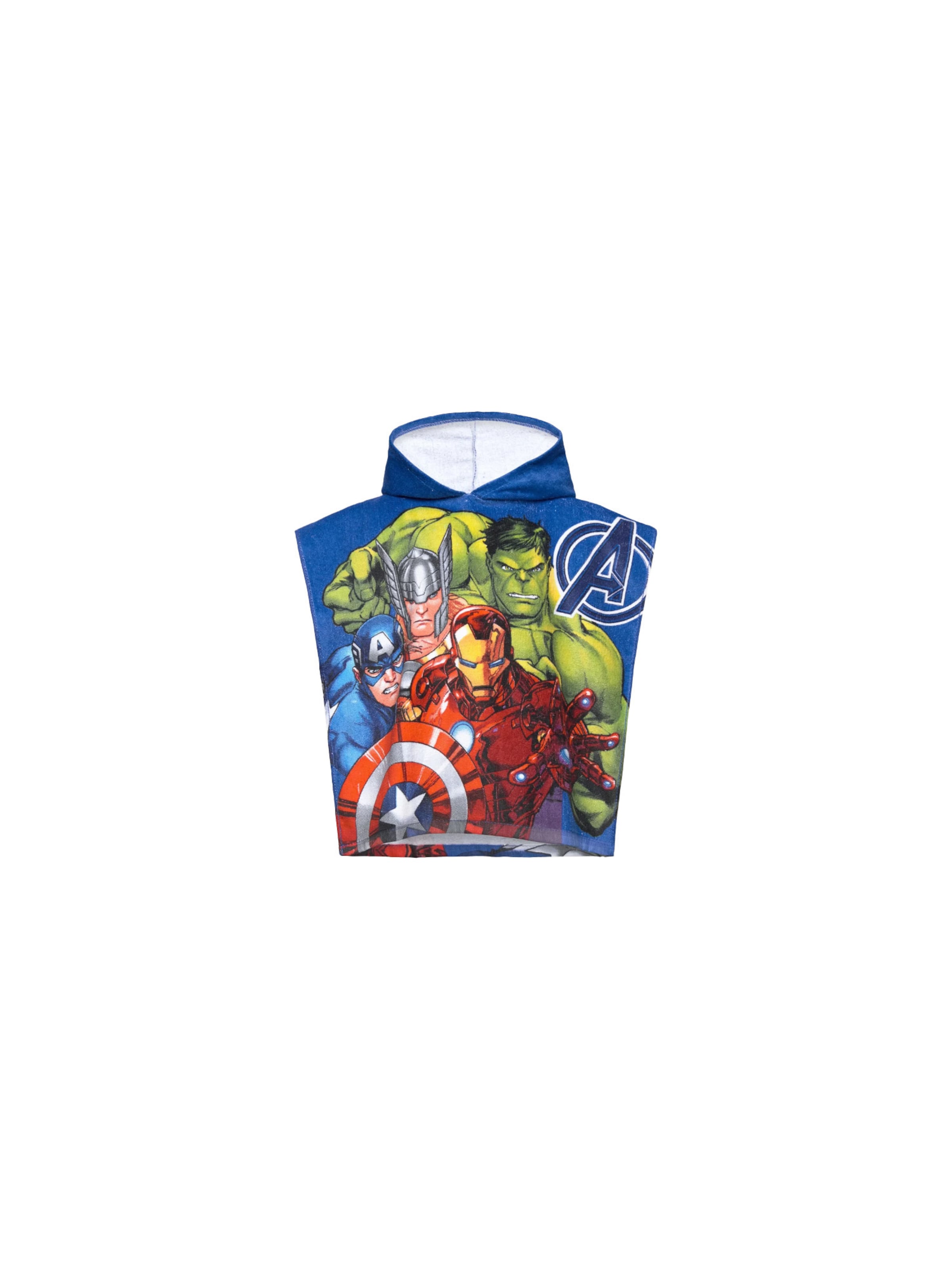 marvel Bathrobe 'Avengers' in Blue: front