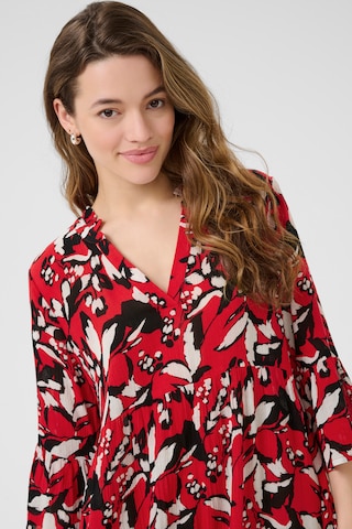Kaffe Dress 'KAHera' in Red