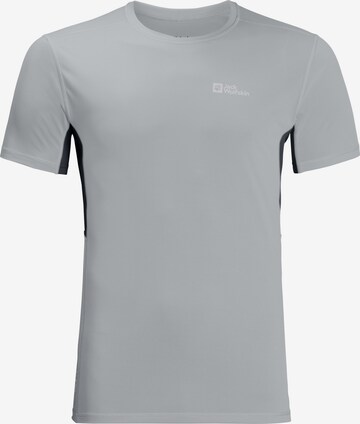 JACK WOLFSKIN Funktionsshirt 'Prelight' in Grau: predná strana