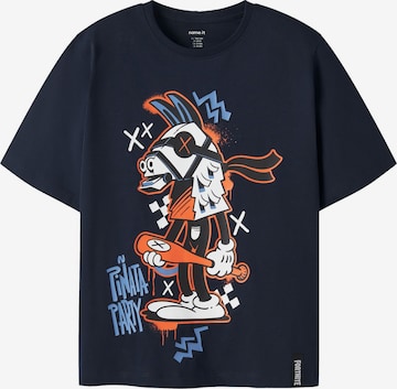 NAME IT Shirt 'Fortnite' in Blauw: voorkant