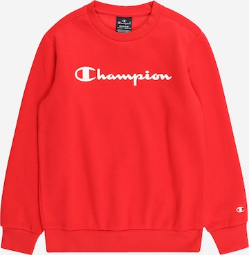 Champion Authentic Athletic Apparel Суичър в червено: отпред