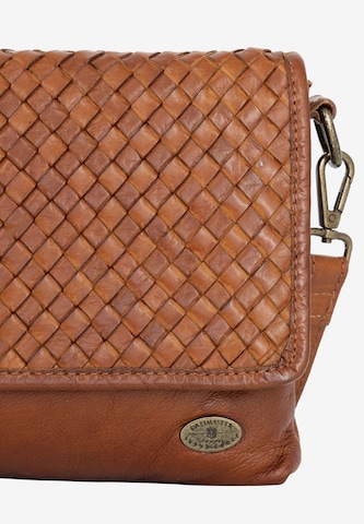 DreiMaster Vintage Crossbody Bag 'Eyota' in Brown