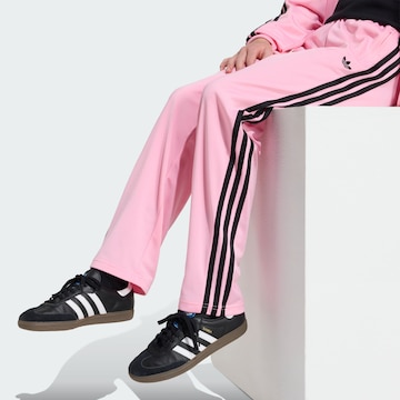 ADIDAS ORIGINALS Regular Trousers 'Firebird' in Pink