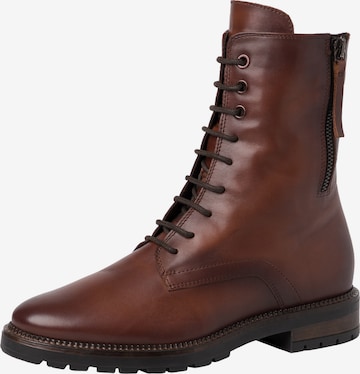 Stivaletto stringato di Tamaris in marrone: frontale