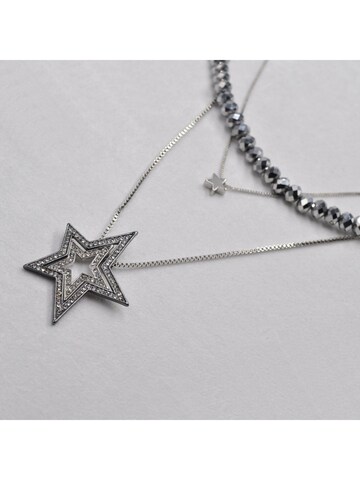 Steuer Kette in Silber