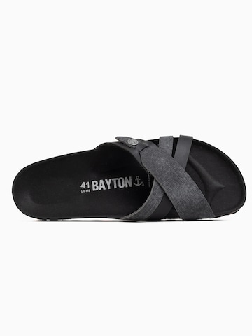 Bayton - Sapato aberto 'Gatien' em preto