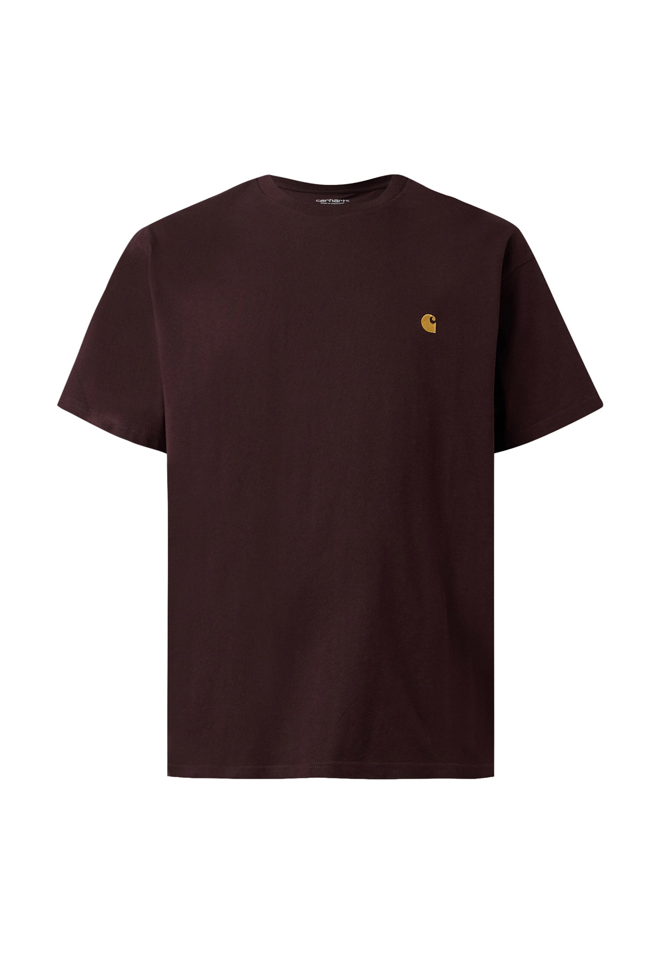 Carhartt WIP Μπλουζάκι 'Chase' σε καφέ: μπροστά