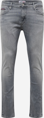 Tommy Jeans Slimfit Džíny 'Scanton' – šedá: přední strana