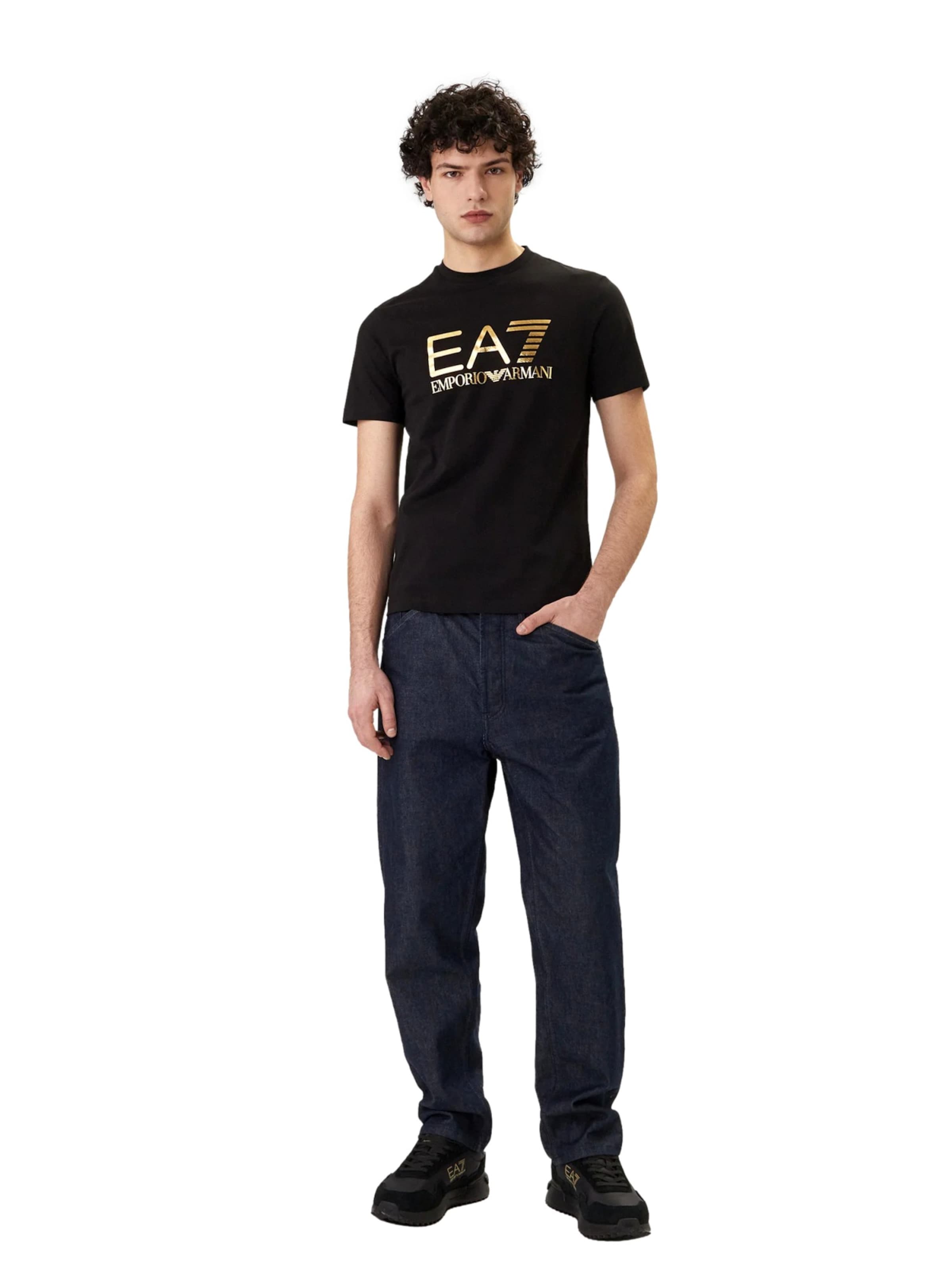 EA7 Emporio Armani Bluser & t-shirts i sort