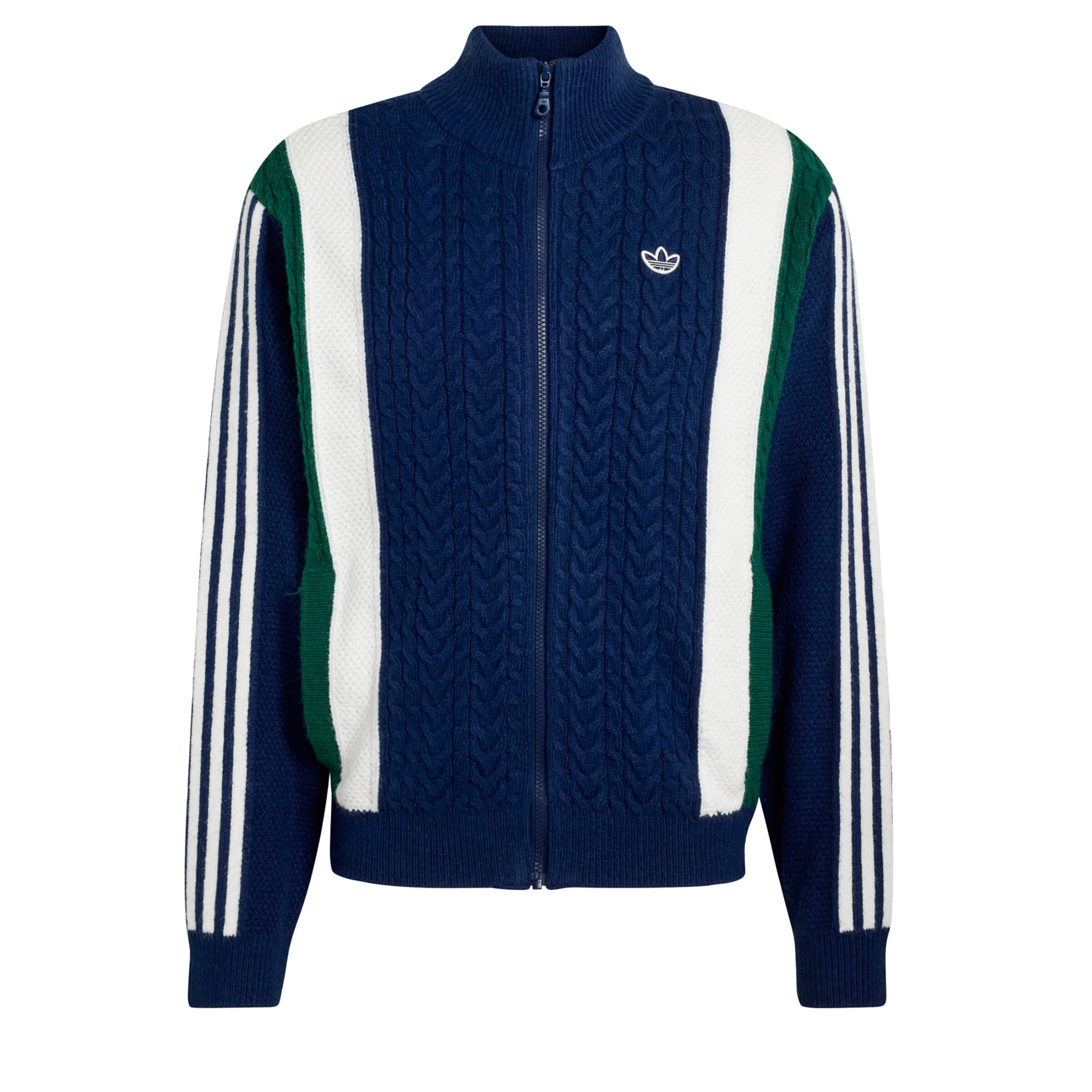 ADIDAS ORIGINALS Gebreid vest 'Club' in Blauw: voorkant
