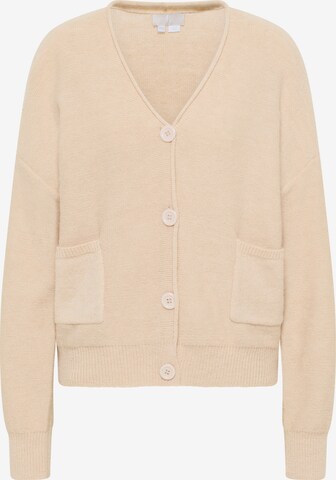 RISA Knit Cardigan 'Teylon' in Beige: front