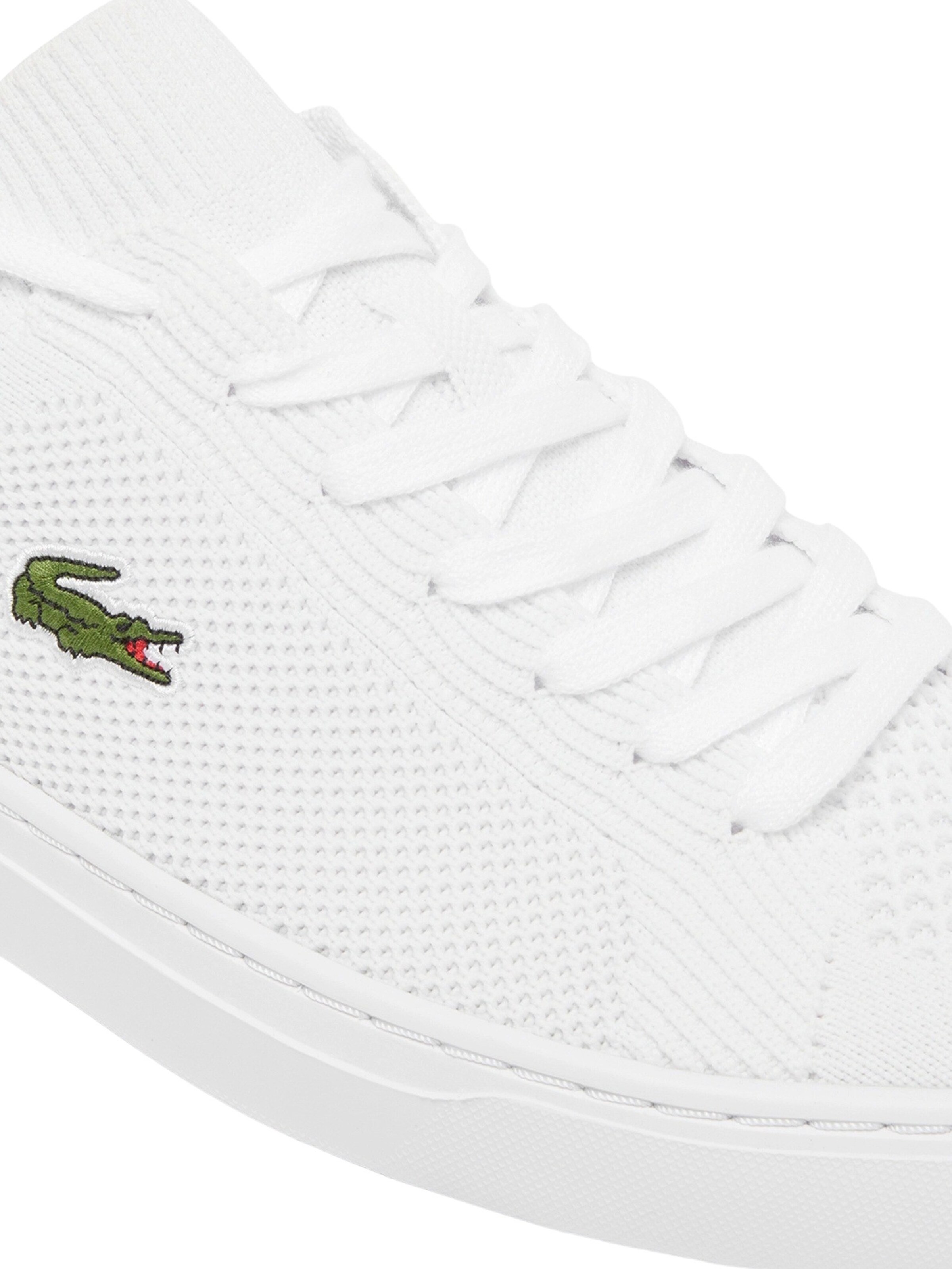 Baskets basses 'La Piquée 2.0' LACOSTE en blanc