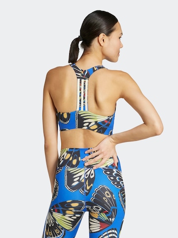 Bustino Reggiseno sportivo 'Adidas x Farm' di ADIDAS PERFORMANCE in blu