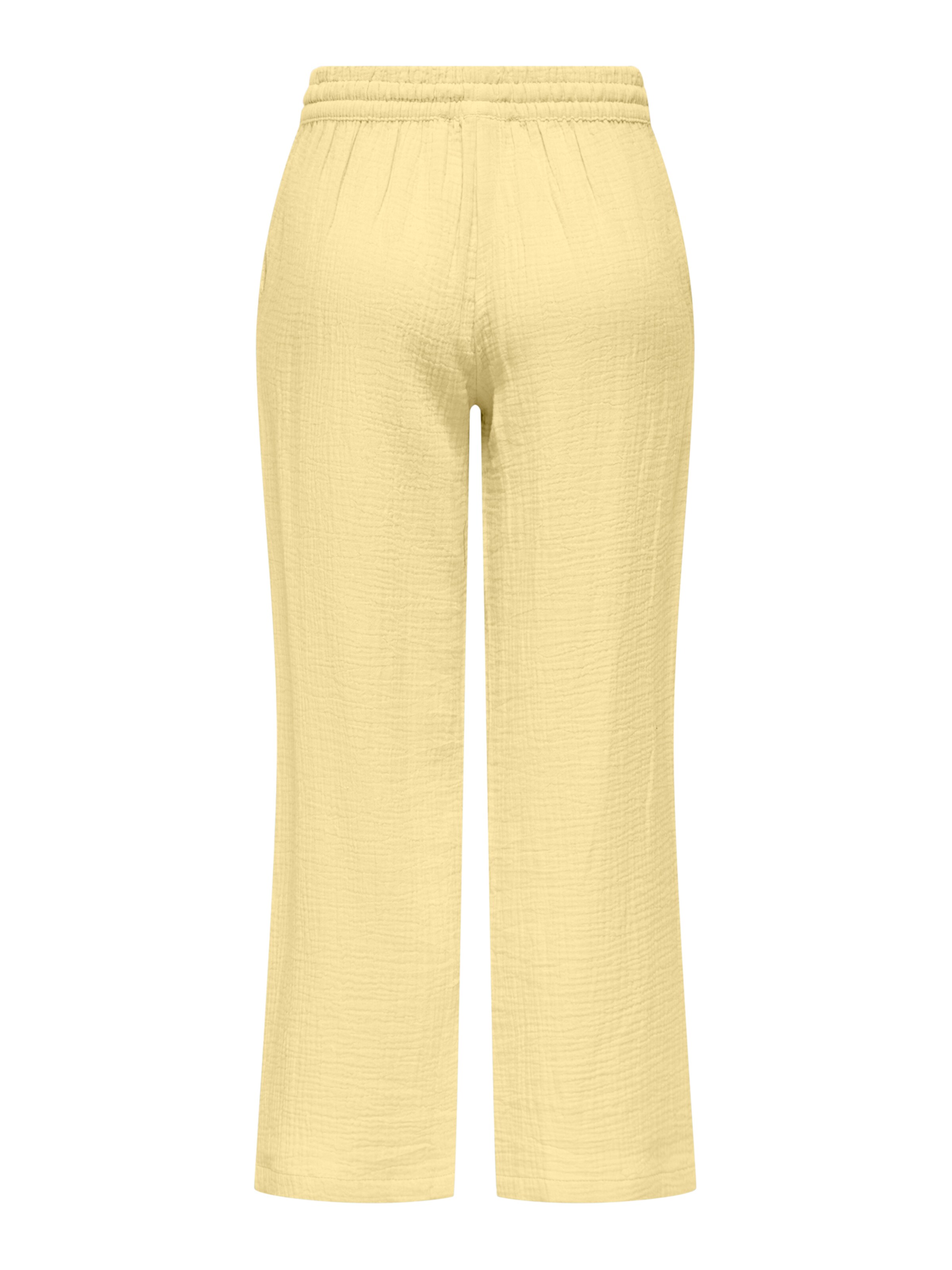 JDY Wide leg Παντελόνι 'JDYTHEIS' σε κίτρινο