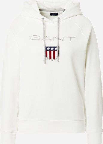 GANT Sweatshirt in Wit: voorkant