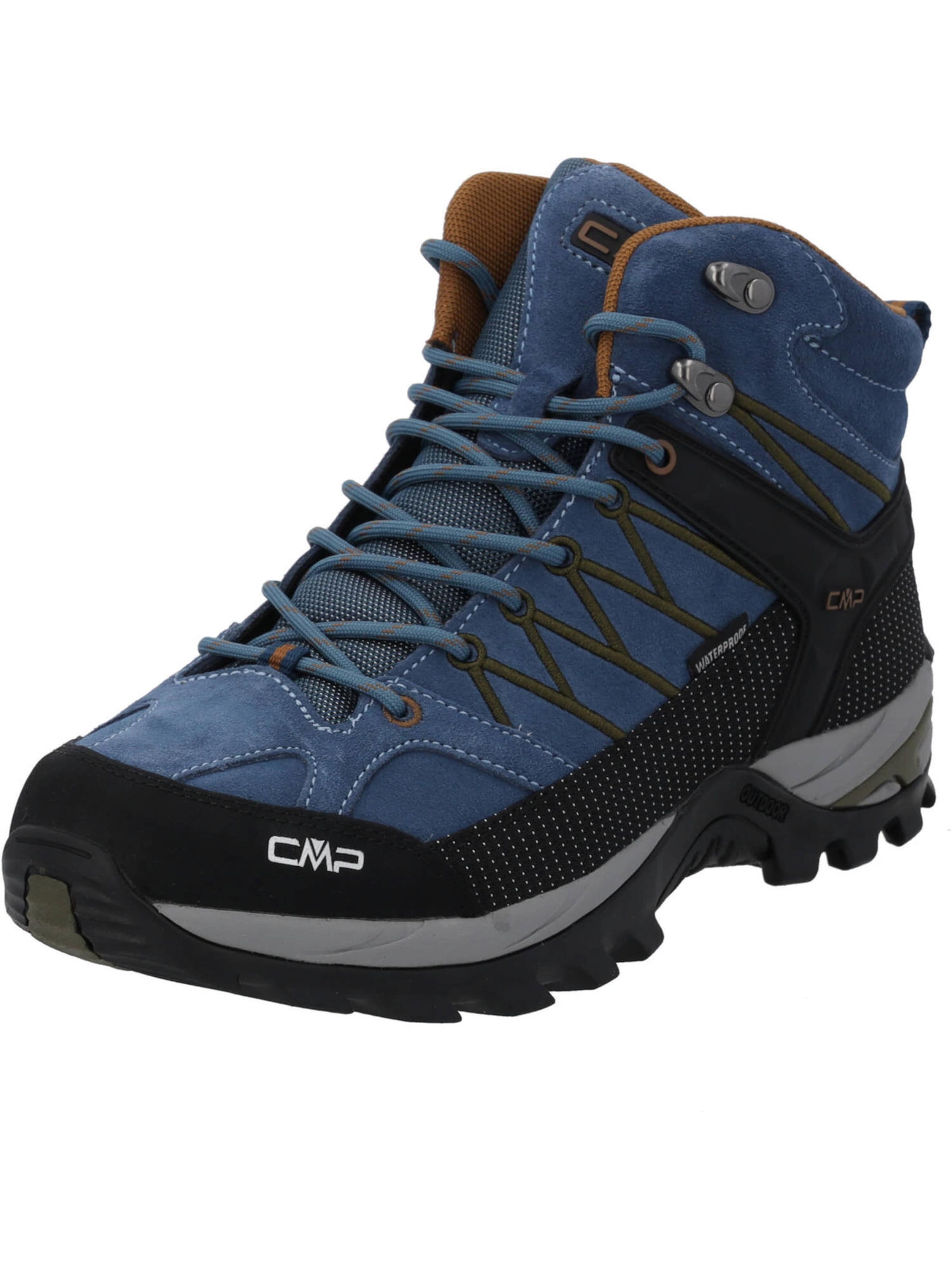CMP Boots '3Q12947' in Blue: front