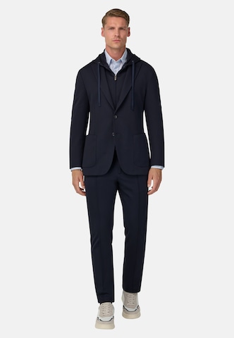 Boggi Milano Regular fit Colbert 'Madison' in Blauw
