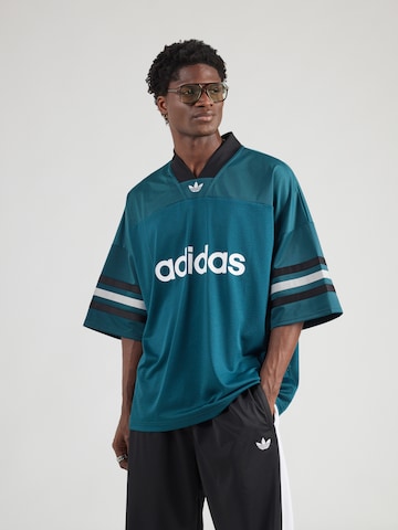 T-Shirt ADIDAS ORIGINALS en vert : devant