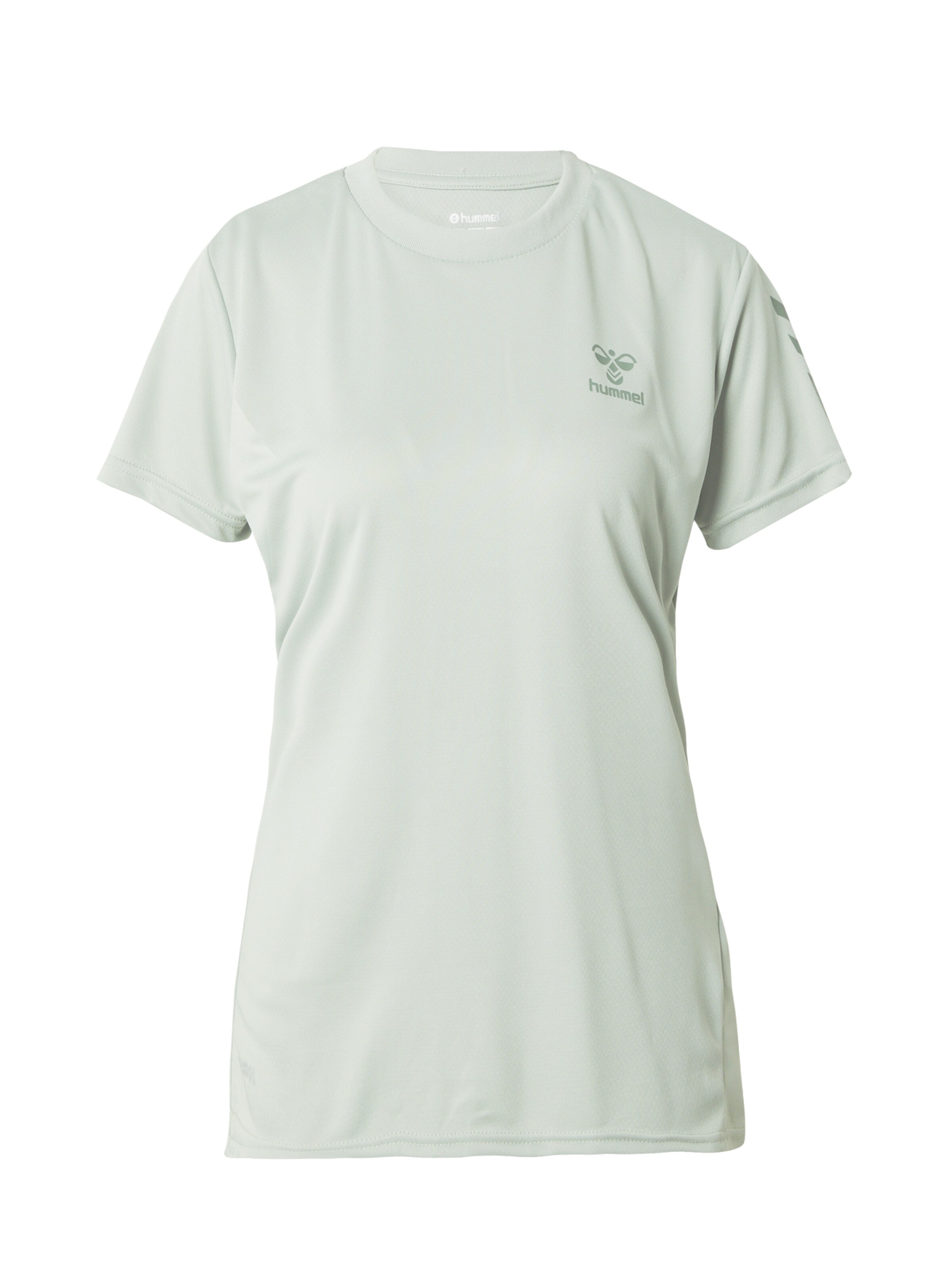 Hummel Funktionsshirt 'Active' in Grün: Vorderseite