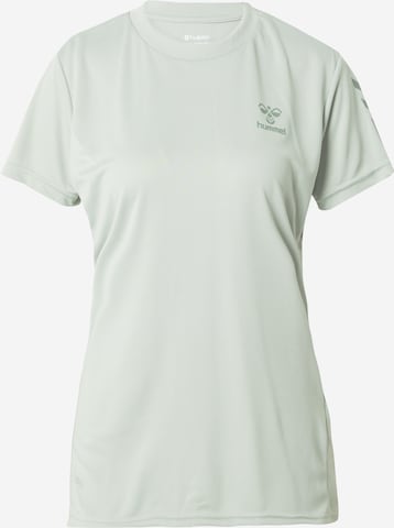 Hummel Performance Shirt 'Active' in Green: front