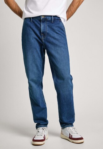 Pepe Jeans Tapered Jeans 'GYMDIGO' in Blau: Vorderseite