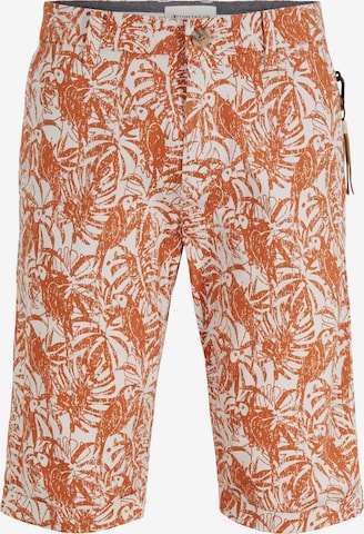 TOM TAILOR Chino Pants in Orange: front